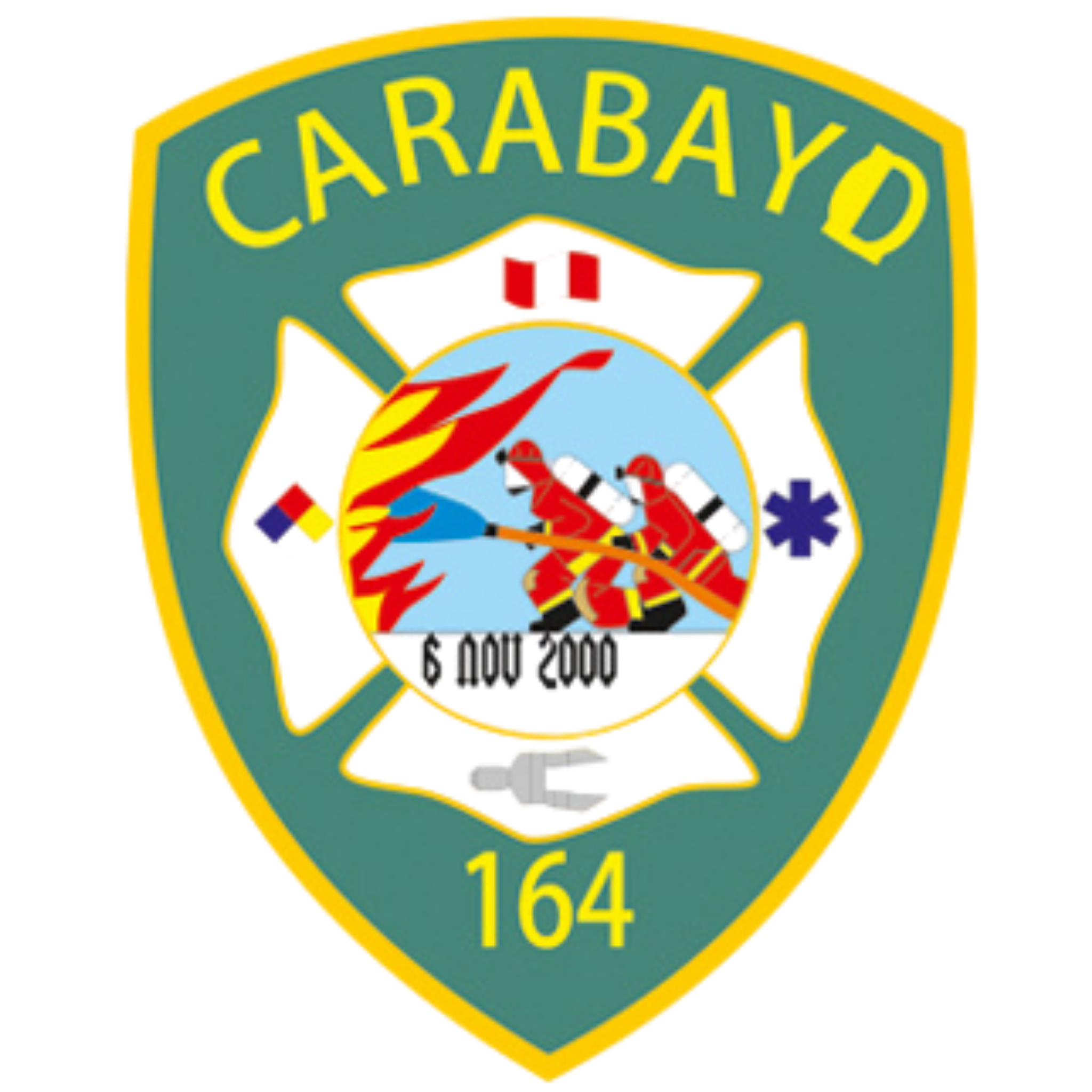 Logo Bomberos Carabayllo 164